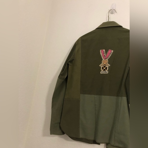 Valentino Embroidered Army Style Jacket - Picture 3 of 16